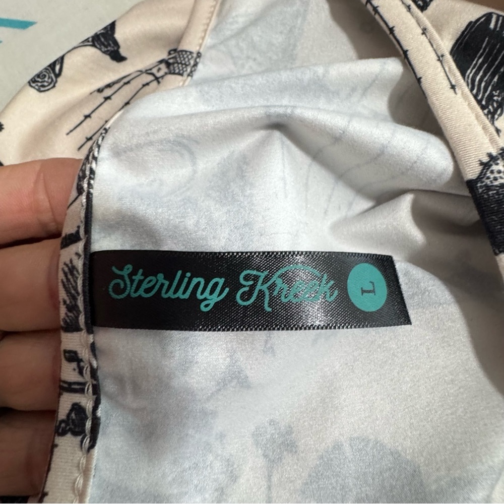 Sterling Kreek God’s Country Western Ruffled Sleeve Top - Picture 5 of 7